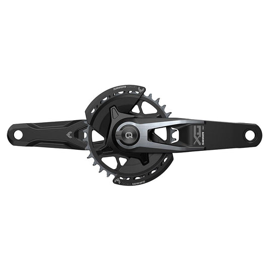 SRAM X0 Eagle T-Type AXS Power Meter Wide Crankset - 170mm 12-Speed 32t Chainring Direct Mount 2-Guards PM DUB Spindle BLK-Goodwynn's