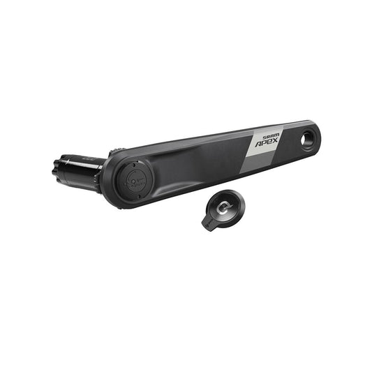 SRAM Apex AXS Wide Left Crank Arm Power Meter Spindle Assembly - 170mm 12-Speed DUB Spindle Interface BLK D1-Goodwynn's