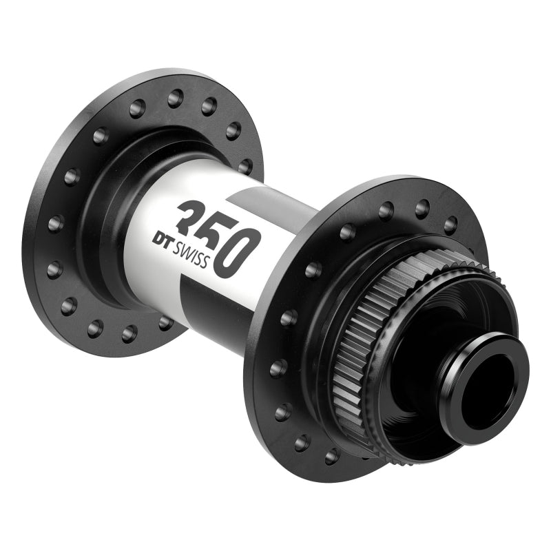 DT Swiss 350 Front Hub - 12 x 100mm Center-Lock Black 24H-Goodwynn'sGoodwynn's
