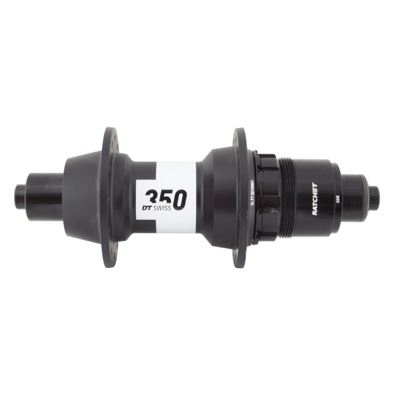 DT Swiss 350 Rear Hub - QR x 130mm Rim Brake XDR Black 24H 36pt-Goodwynn'sGoodwynn's