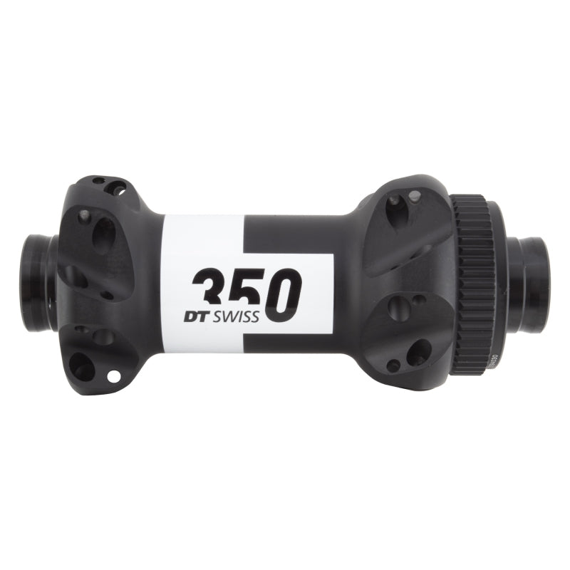DT Swiss 350 Front Hub - 12 x 100mm Center-Lock Black 24H Straightpull-Goodwynn'sGoodwynn's