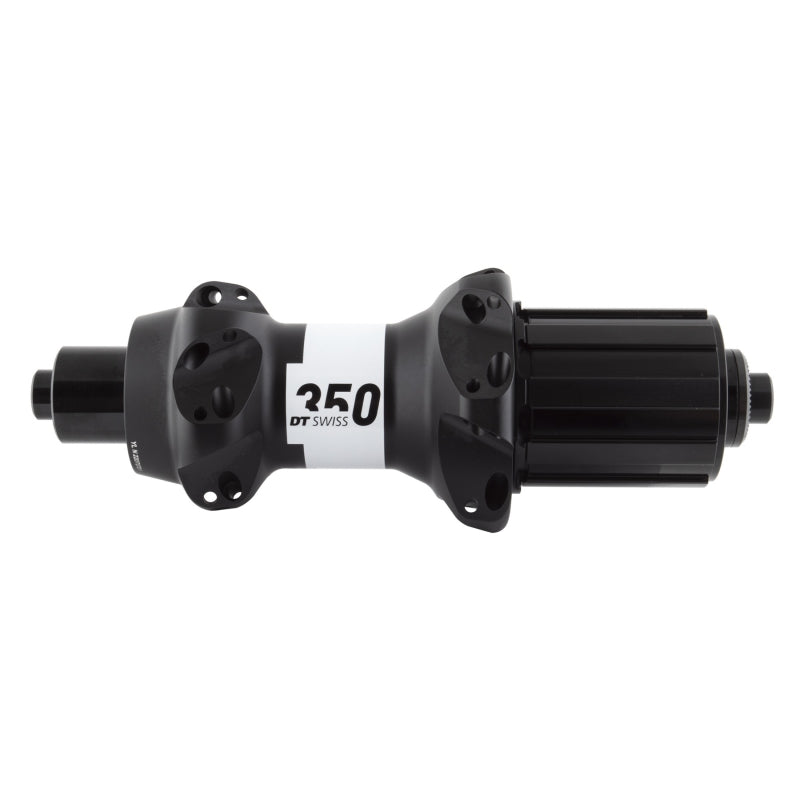 DT Swiss 350 Rear Hub - QR x 130mm Rim Brake HG11 Road BLK 24H Straightpull 36pt-Goodwynn'sGoodwynn's