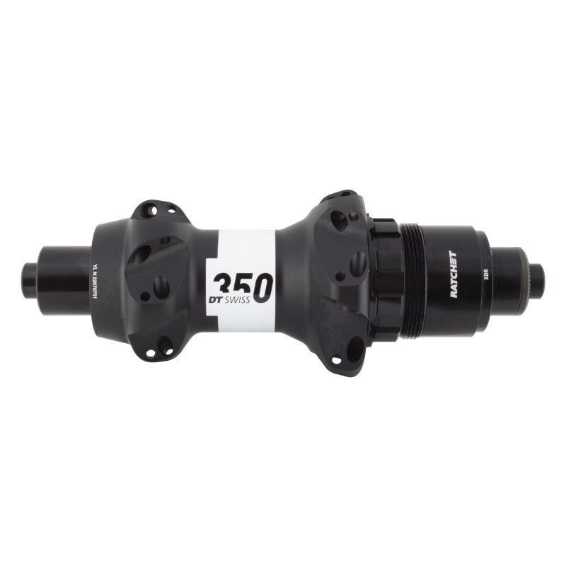 DT Swiss 350 Rear Hub - QR x 130mm Rim Brake XDR Black 24H Straightpull 36pt-Goodwynn'sGoodwynn's