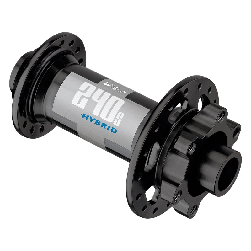 DT Swiss 240 Hybrid Front Hub - 15 x 110mm Center-Lock Black 32H-Goodwynn'sGoodwynn's