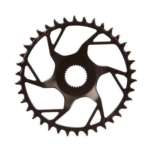 SRAM Eagle T-Type E-MTB Bosch Chainring Teeth: 38 Speed: 12 BCD: Direct Mount Aluminum Black-Goodwynn's