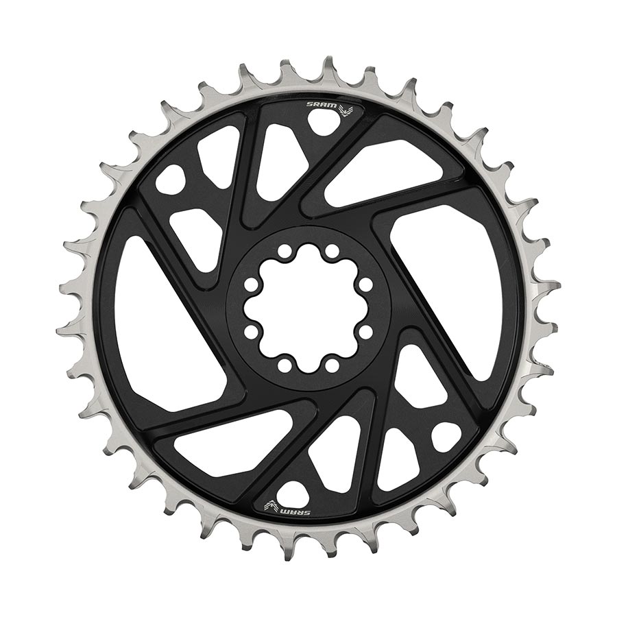 SRAM XX Eagle T-Type Direct Mount Chainring - 34t 12-Speed 8-Bolt Direct Mount 3mm Offset Aluminum BLK D1-Goodwynn'sGoodwynn's