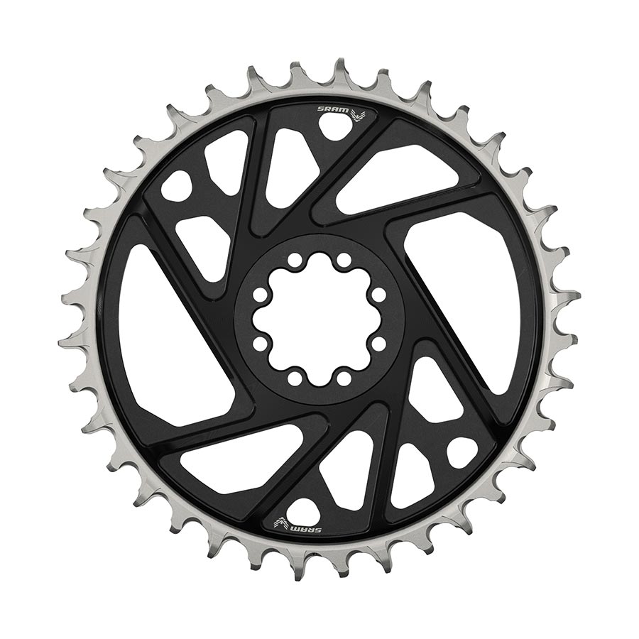 SRAM XX Eagle T-Type Direct Mount Chainring - 36t 12-Speed 8-Bolt Direct Mount 3mm Offset Aluminum BLK D1