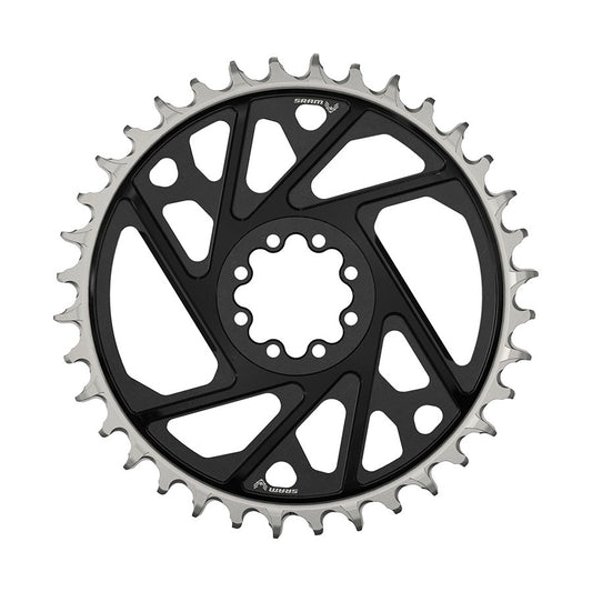 SRAM XX Eagle T-Type Direct Mount Chainring - 36t 12-Speed 8-Bolt Direct Mount 3mm Offset Aluminum BLK D1-Goodwynn's