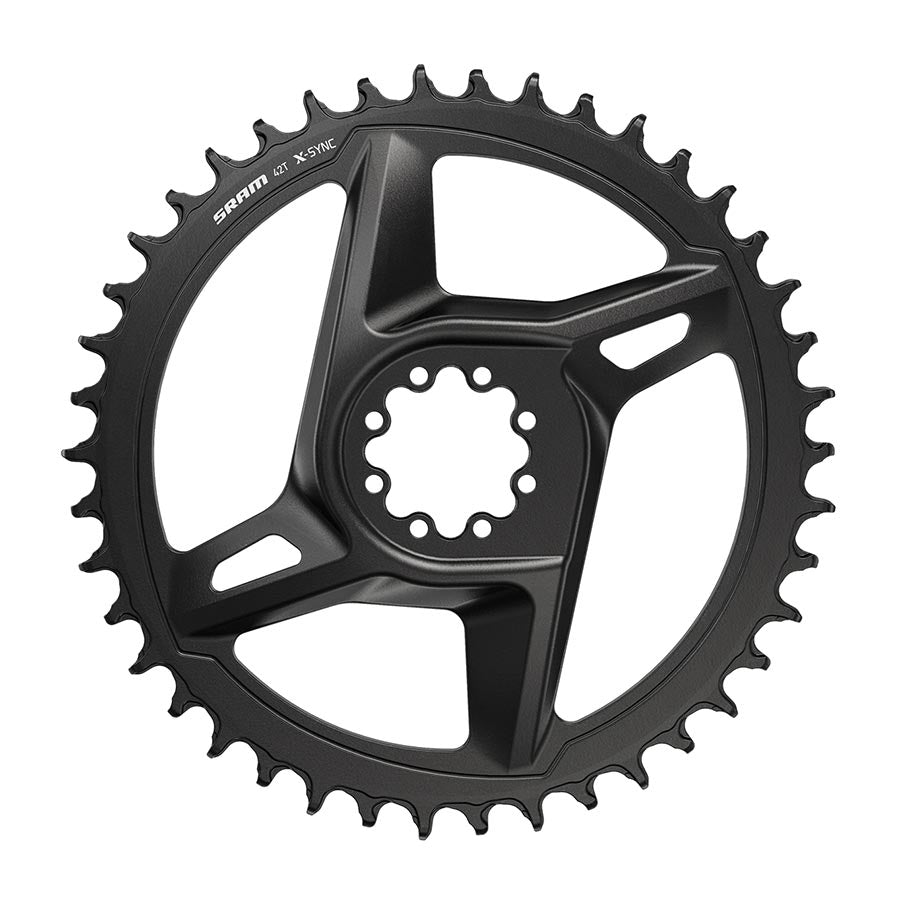 SRAM Apex X-Sync 1x Steel Chainring 8-bolt 40t Black-Goodwynn'sGoodwynn's