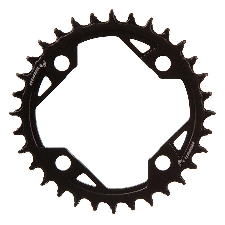 SRAM T-Type Light eMTB Chainring Teeth: 32 Speed: 12 BCD: 94 Bolts: 4 Aluminum Black-Goodwynn'sGoodwynn's