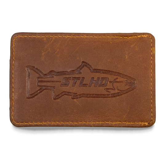 STLHD Leather Money Clip Wallet