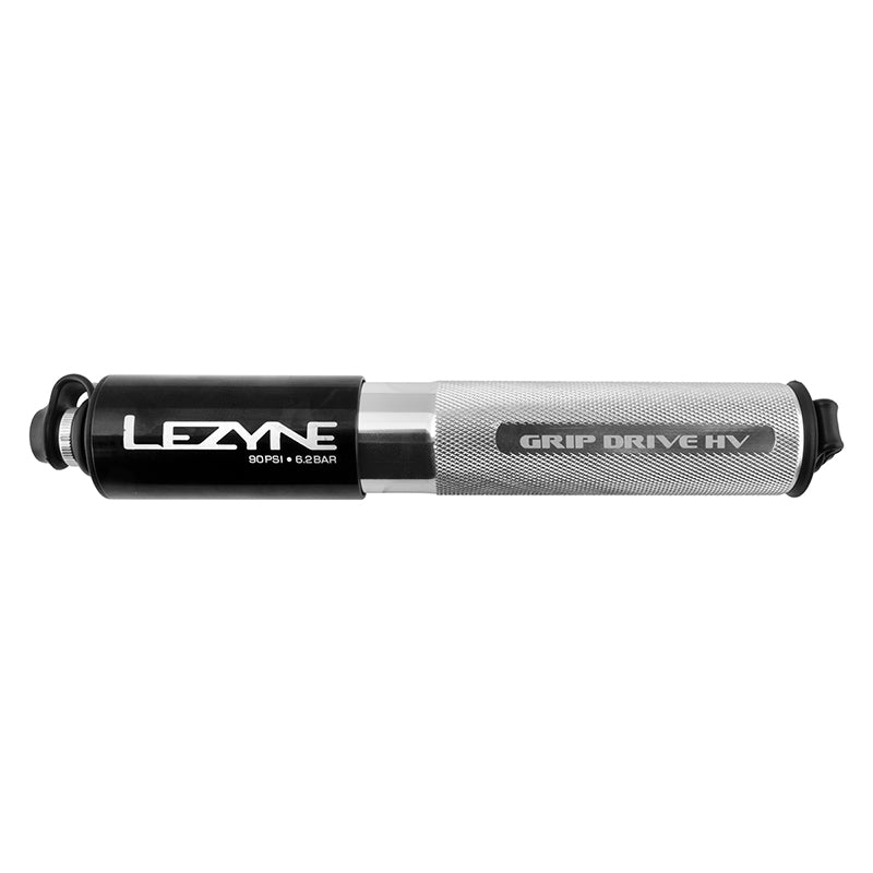 Lezyne Grip Drive HV Pump Small Silver-Goodwynn'sGoodwynn's