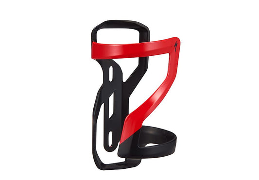 Specialized zee cage ii right dt matte black/flo red one size-Goodwynn's