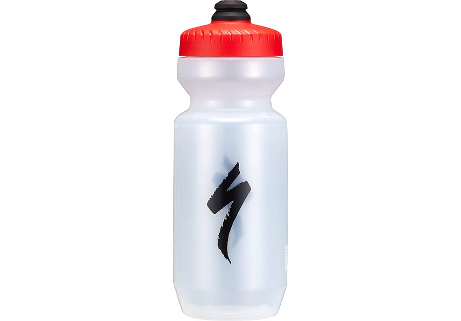Specialized 22 oz purist mflo 2.0 bottle s-logo trans/red 22 oz