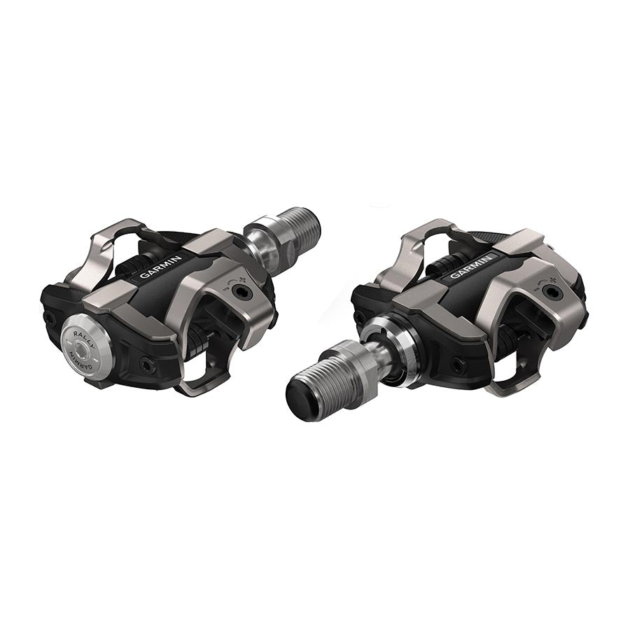 Garmin Rally XC100 Power Meter Pedals - Dual Sided Clipless Alloy 9/16" BLK Pair Single-Sensing Shimano SPD-Goodwynn'sGoodwynn's