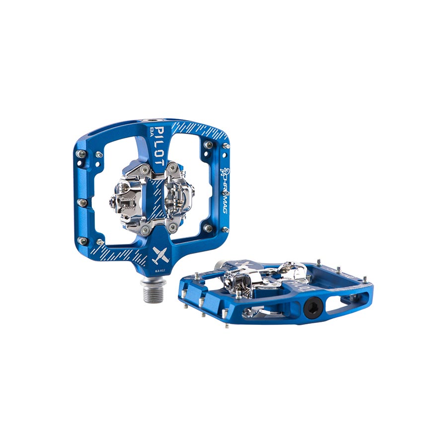 Chromag Pilot BA SPD Pedals Blue-Goodwynn'sGoodwynn's