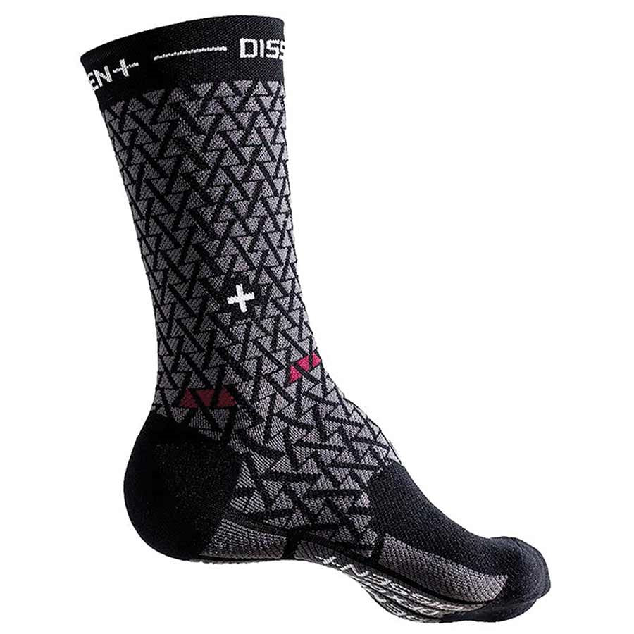 Dissent Genuflex Crew Protect 8" SEMENUK Compression socks Black S (Men 5-7.5)-Goodwynn'sGoodwynn's