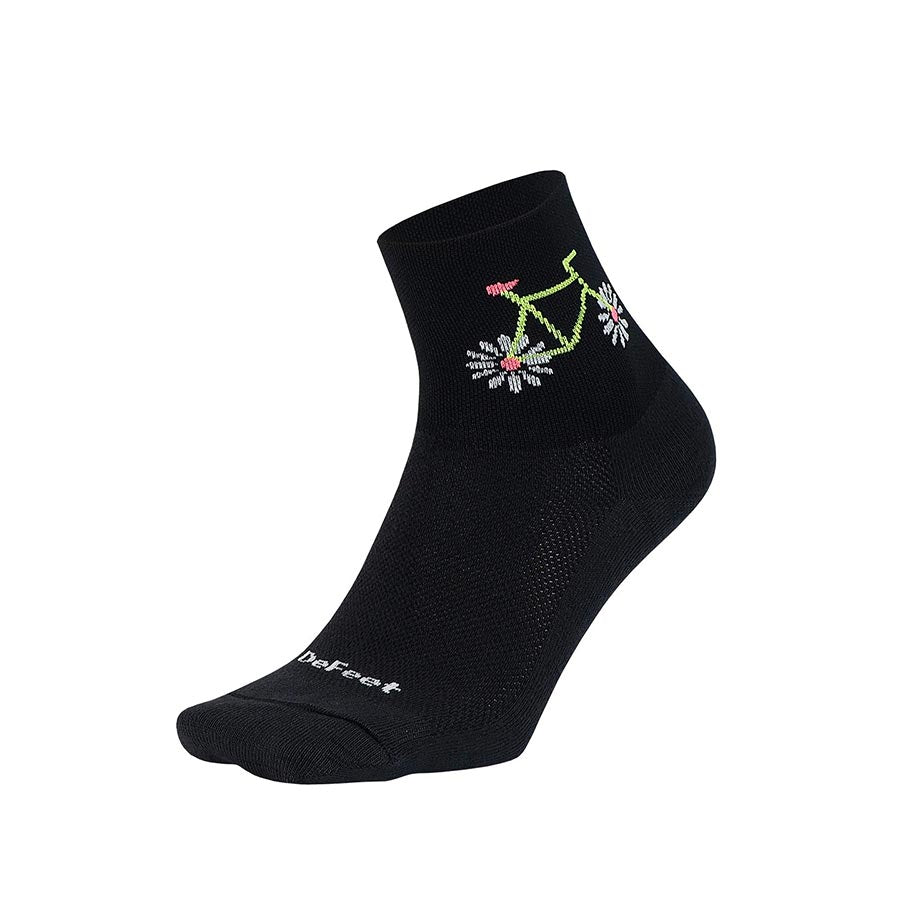 DeFeet Aireator 2-3" Cuff Socks Pedal Power M Pair-Goodwynn'sGoodwynn's