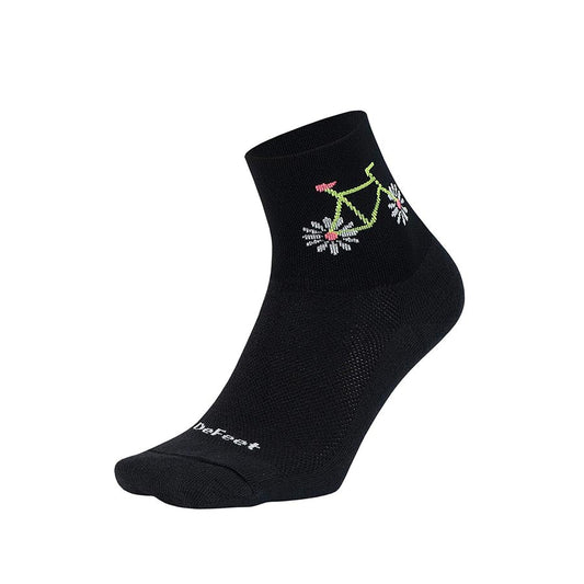DeFeet Aireator 2-3" Cuff Socks Pedal Power M Pair-Goodwynn's