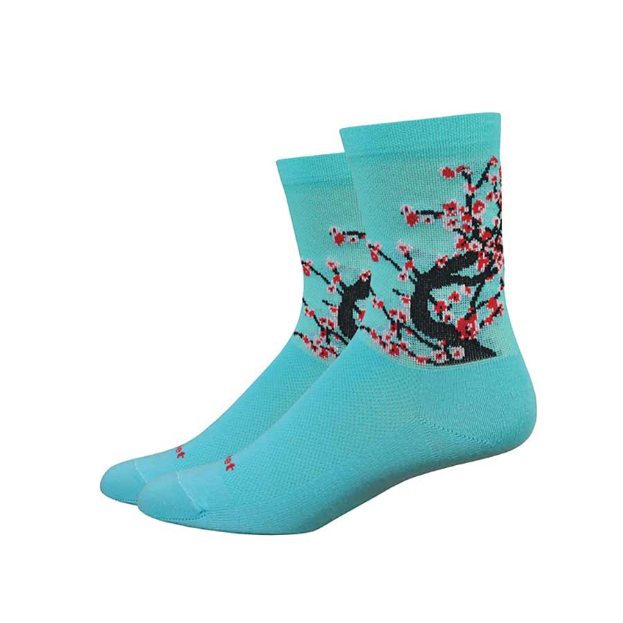 DeFeet Aireator 4" Socks Neptune/Black/Red M-Goodwynn'sGoodwynn's