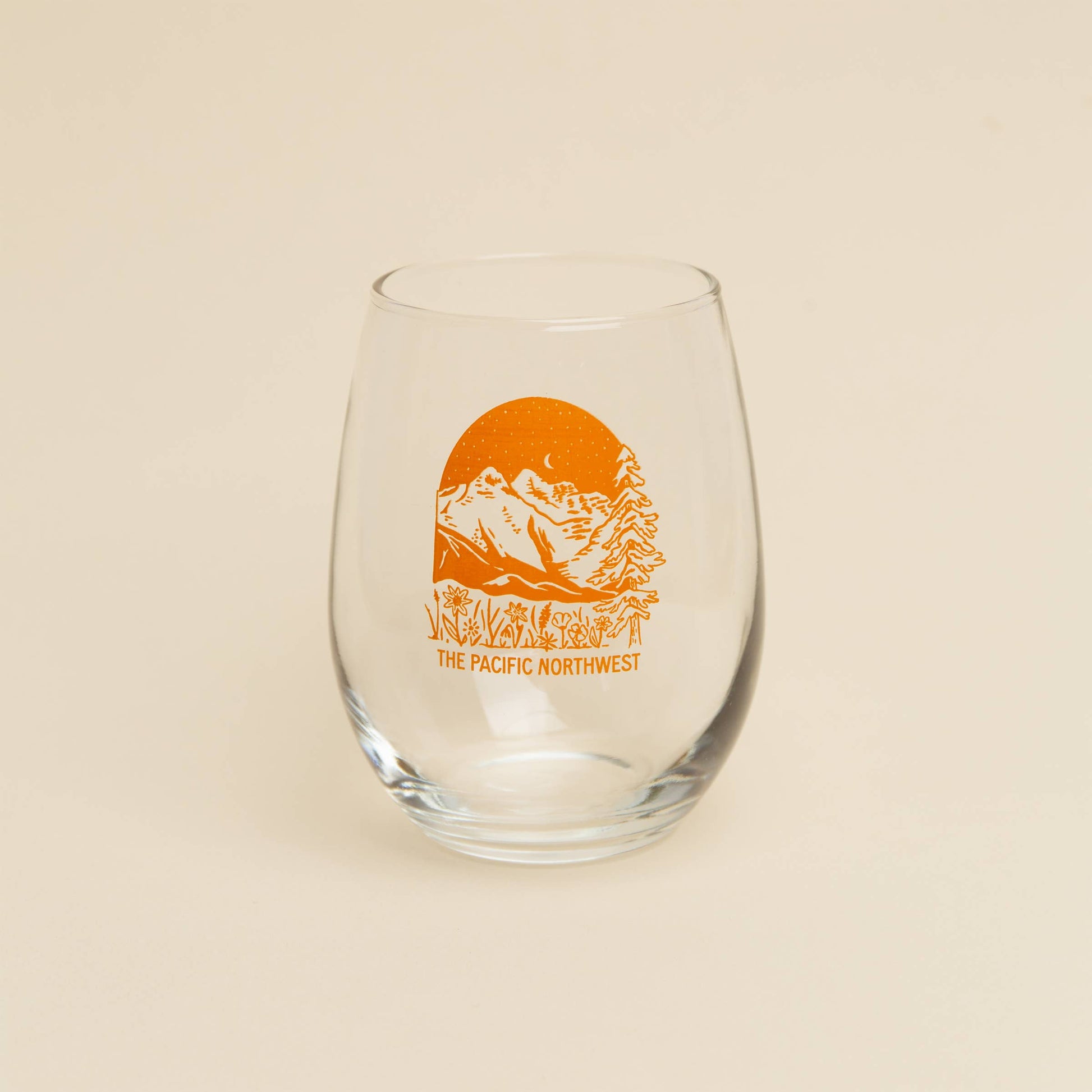 Tender Loving Empire - PNW Landscape Wine Glass-Goodwynn'sGoodwynn's