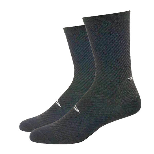 DeFeet Evo Carbon 6" Socks 9.5-11.5 Carbon