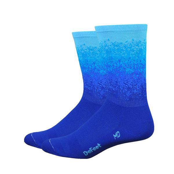 DeFeet Aireator 6" Ombre Socks 7-9 Blue-Goodwynn&#39;sGoodwynn&#39;s