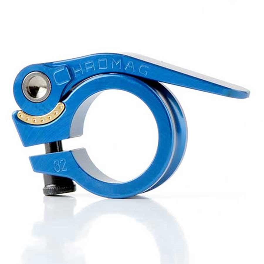 Chromag Seatpost clamp with QR 35mm Blue-Goodwynn'sGoodwynn's