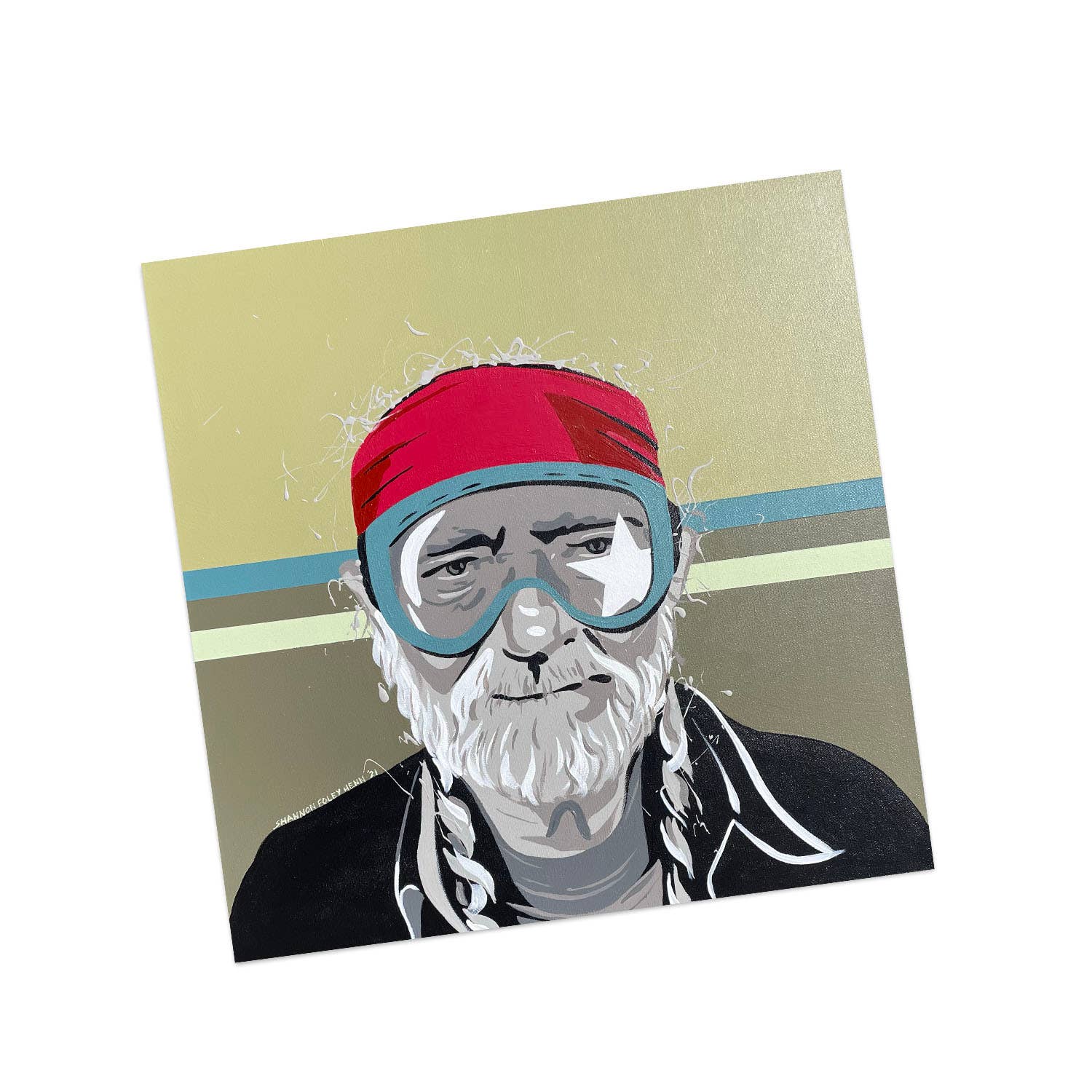 Uptripping (Shannon Foley Henn) - Willie Après Ski Sticker-Goodwynn'sGoodwynn's
