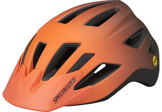 Specialized shuffle child led sb mips helmet satin blaze/smoke fade child (4–7y)-Goodwynn's