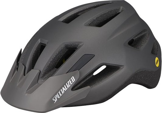 Specialized shuffle youth led sb mips helmet satin smoke youth (7–10y+)-Goodwynn's