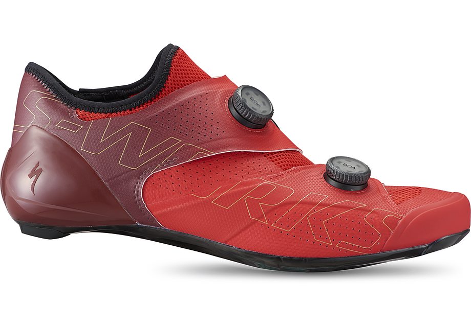 Specialized S-Works ares rd shoe flo red/maroon 44.5-Goodwynn'sGoodwynn's