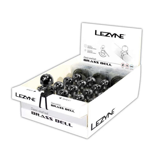 Lezyne Classic Brass Bell Black/Black Small 16pcs-Goodwynn's