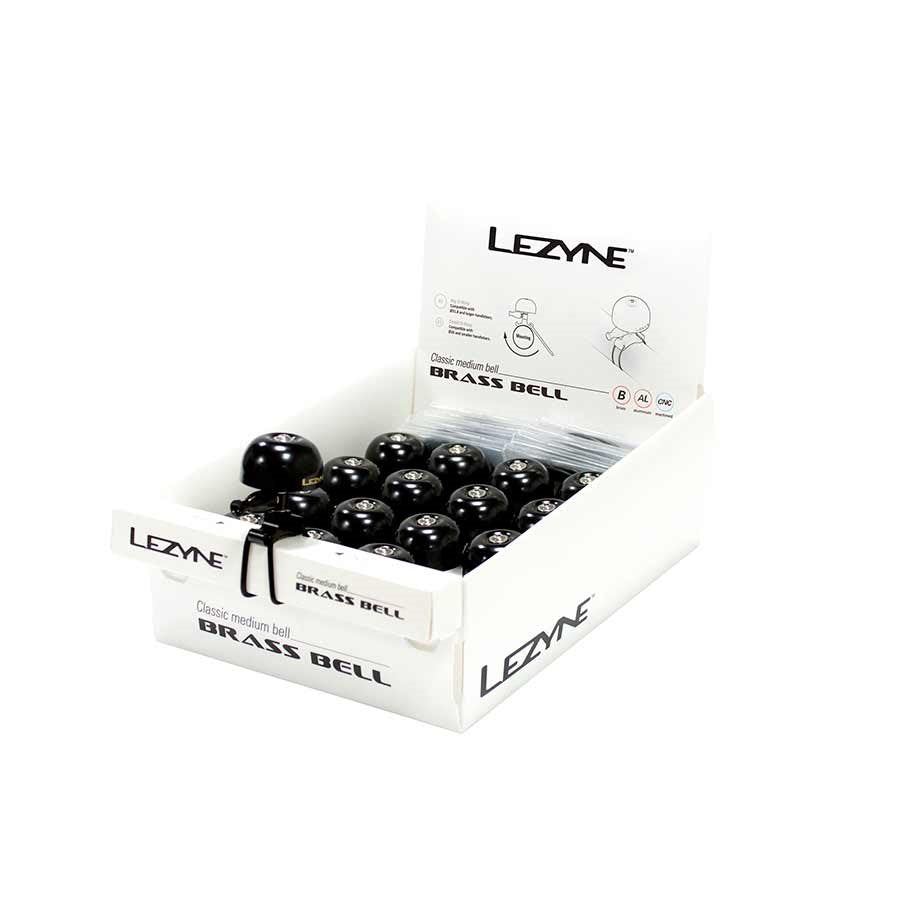 Lezyne Classic Brass Bell Black/Black Medium 14pcs-Goodwynn'sGoodwynn's