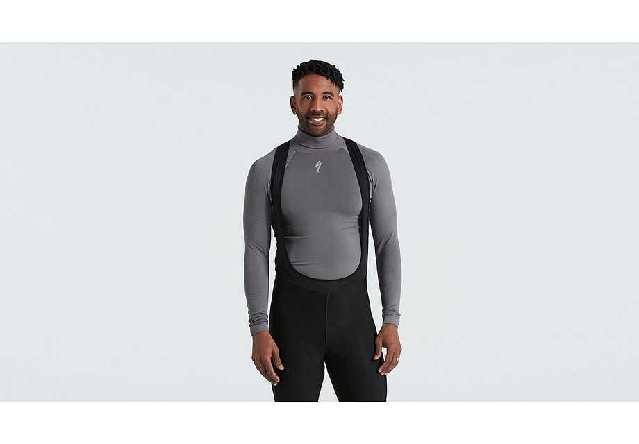 Specialized seamless roll neck baselayer ls men grey l/xl-Goodwynn&#39;sGoodwynn&#39;s