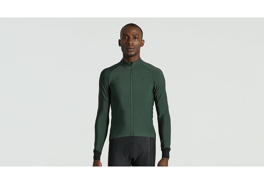 Specialized sl expert thermal jersey ls men forest green xl-Goodwynn'sGoodwynn's