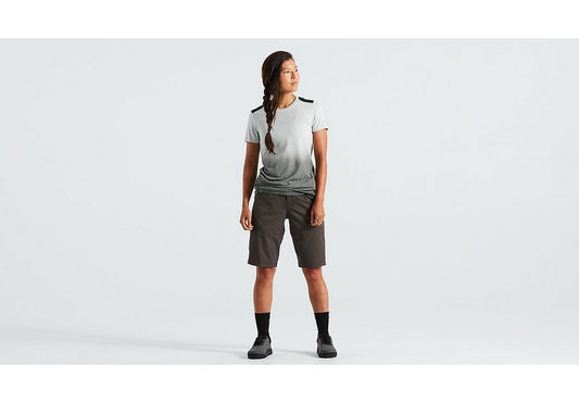 Specialized trail short w/liner wmn charcoal l-Goodwynn's