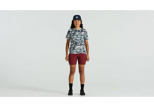 Specialized s/f riders hybrid short wmn bordeaux red 4-Goodwynn's