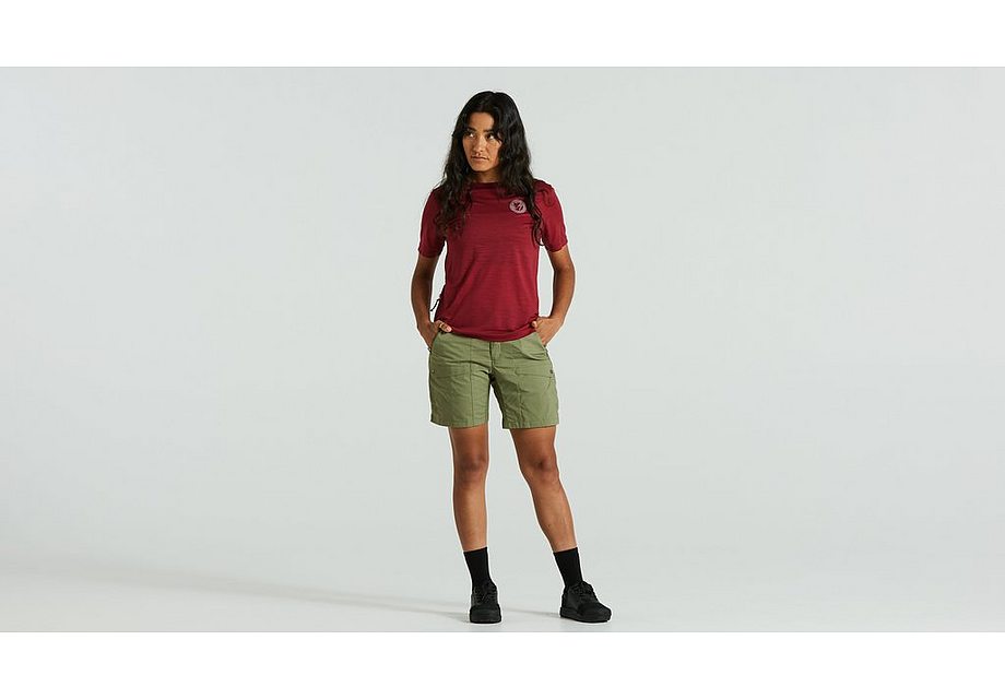 Specialized s/f riders hybrid short wmn green 10-Goodwynn'sGoodwynn's