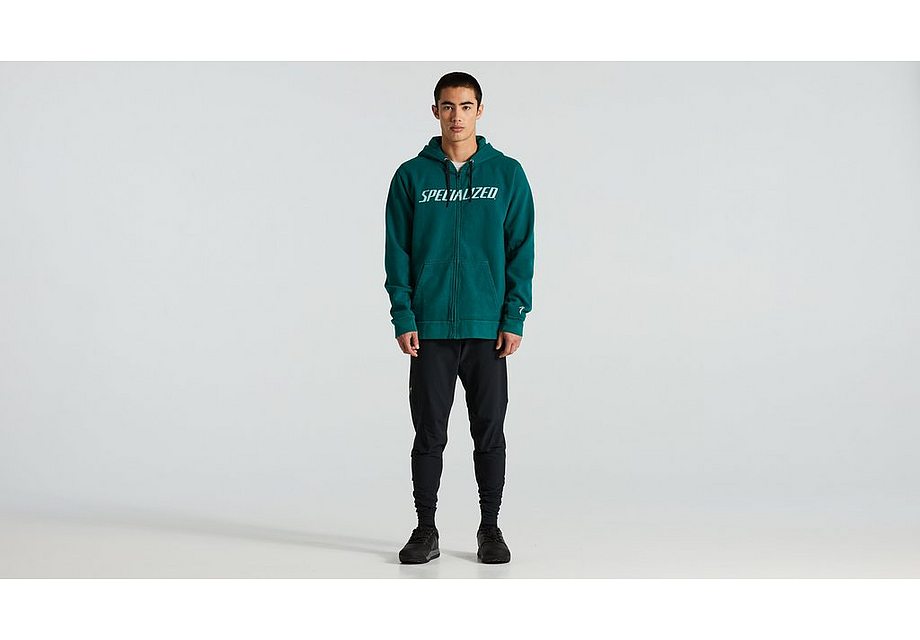 Specialized legacy wordmark zip-up hoodie men
