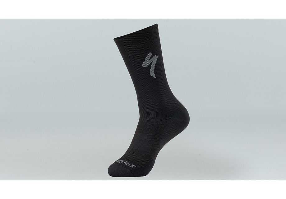 Specialized soft air tall logo sock black m