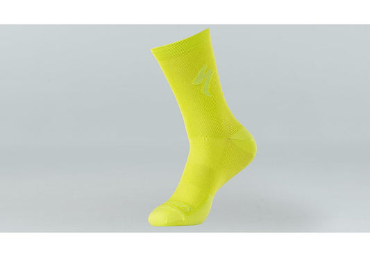 Specialized soft air tall logo sock hyper green s-Goodwynn's