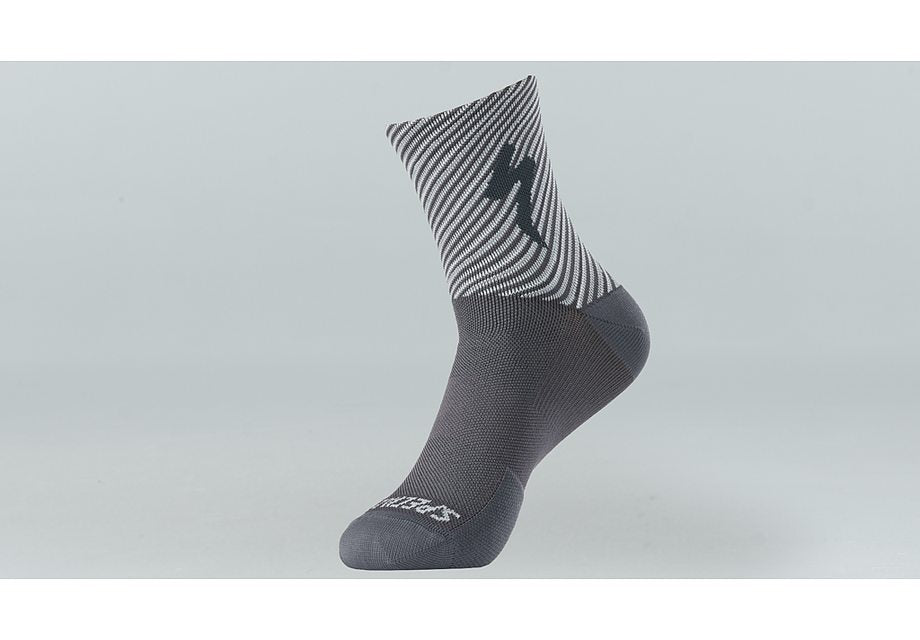 Specialized soft air mid sock slate/dove grey stripe s-Goodwynn'sGoodwynn's