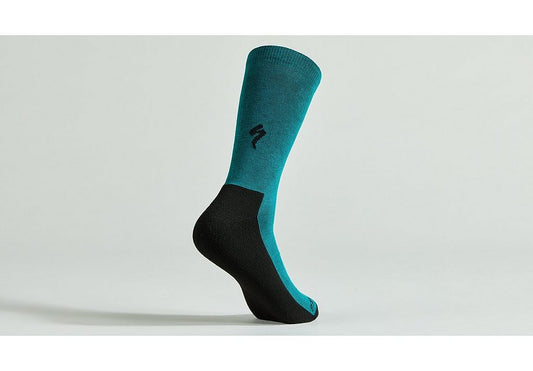 Specialized primaloft lightweight tall sock tropical teal s
