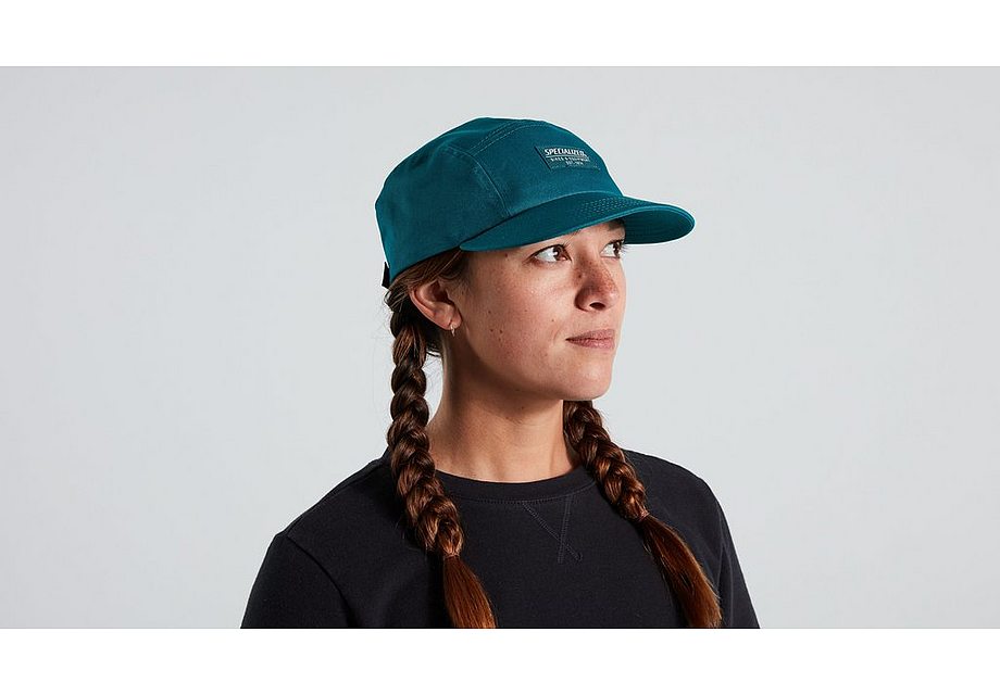 Specialized new era 5 panel hat specialized tropical teal one size