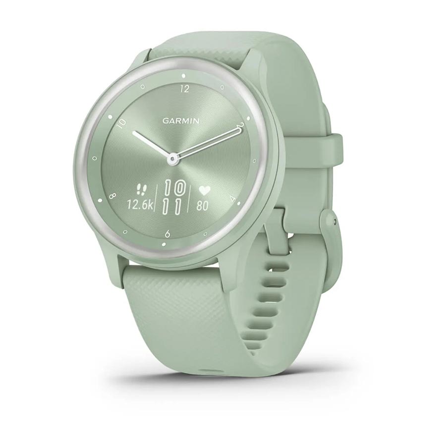 Garmin vivomove Sport Watch Watch Color: Cool Mint Wristband: Cool Mint - Silicone-Goodwynn'sGoodwynn's