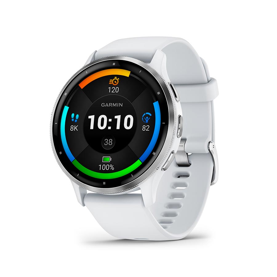 Garmin Venu 3 Watch Watch Color: Whitestone Wristband: Whitestone - Silicone-Goodwynn'sGoodwynn's