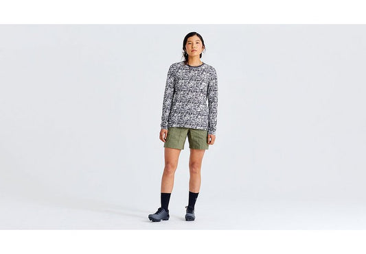 Specialized s/f cotton caliS-Workse tee ls wmn basalt/eggshell m-Goodwynn's
