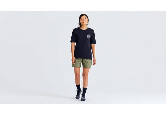 Specialized s/f cotton pocket tee ss wmn black s-Goodwynn's