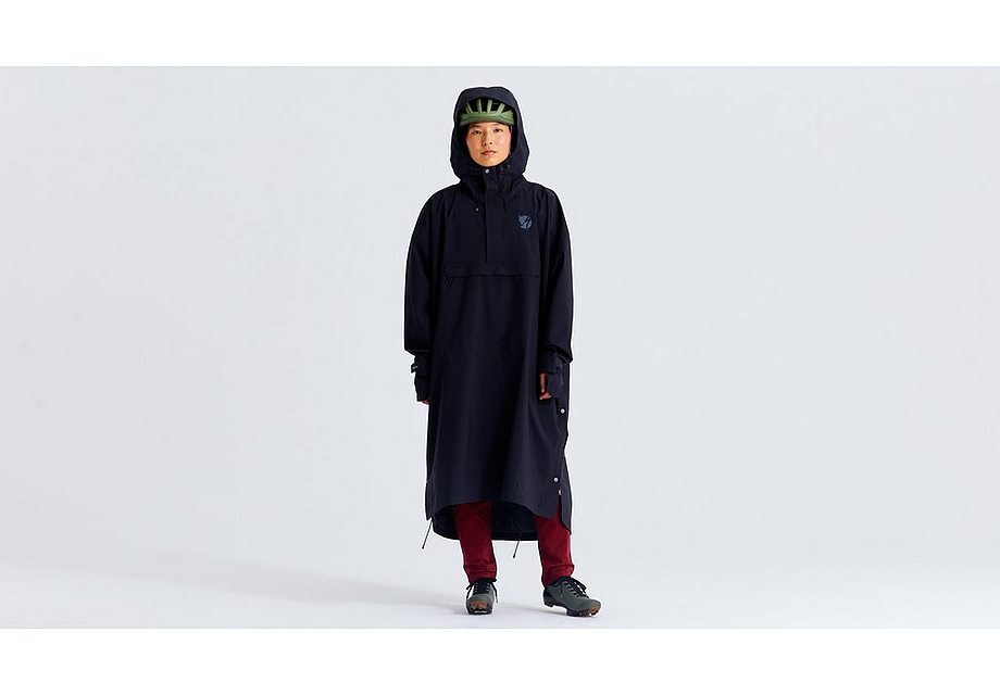 Specialized s/f rain poncho jacket black xxs/xs-Goodwynn'sGoodwynn's